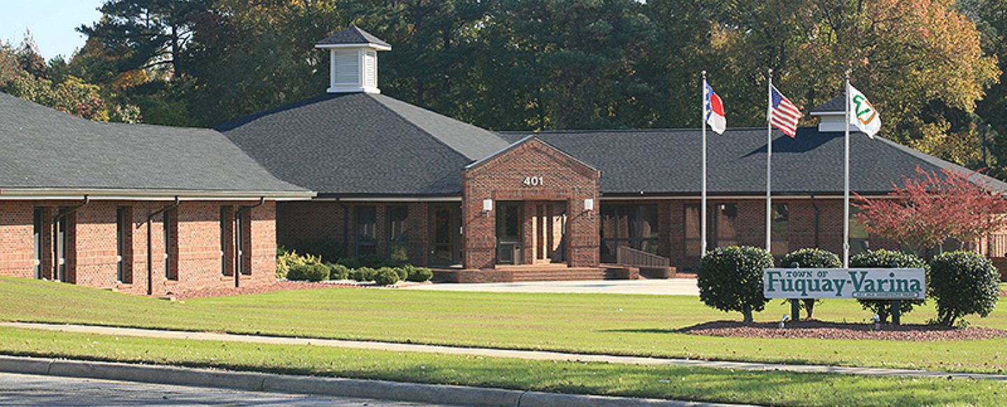 Town of Fuquay Varina sign