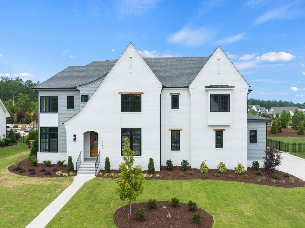 Exterior of an Upright Builders home
