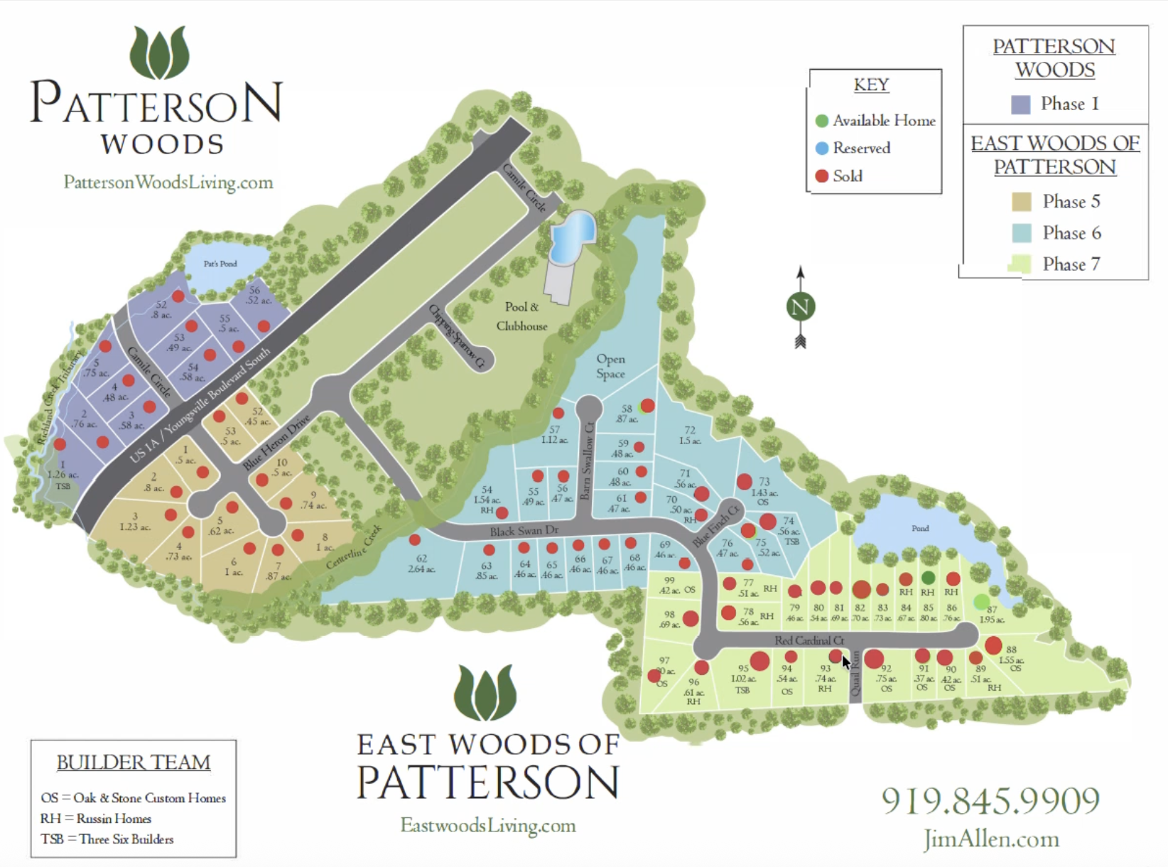 east patterson woods