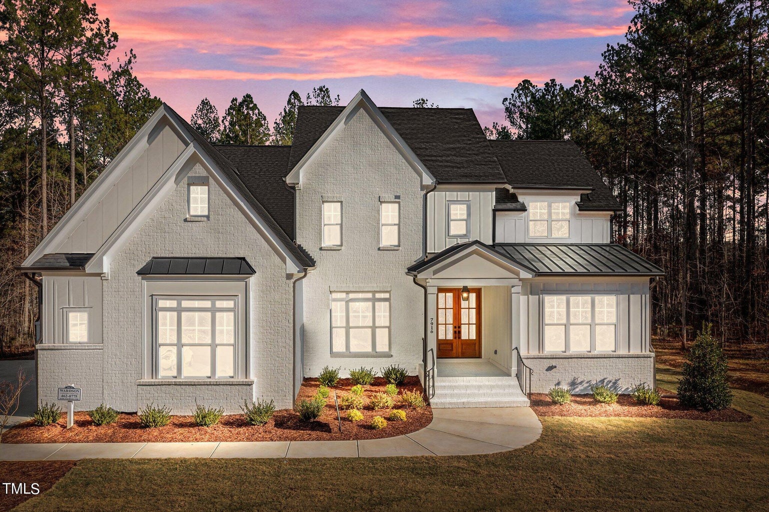 Exterior photo of wexford lot 57 new construction home