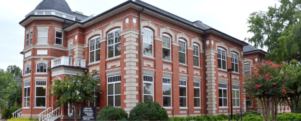 Zebulon historic courthouse