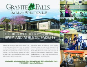 Thumbnail of brochure for Granite Falls Swim and Athletic Club
