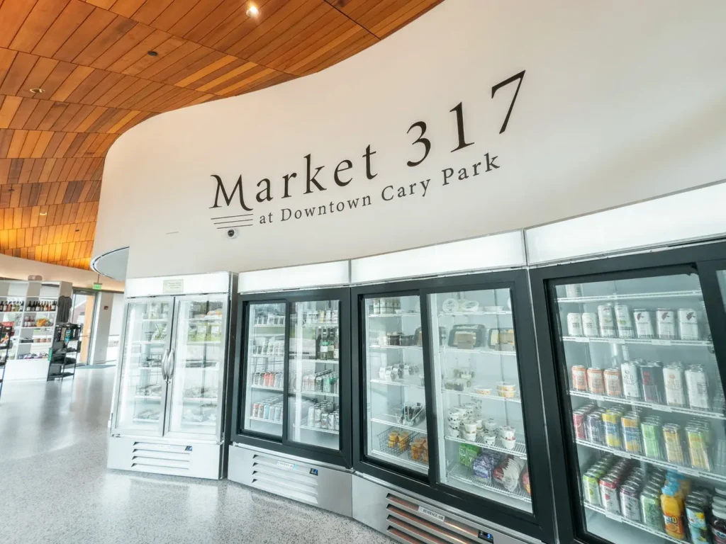 Market 317 within the Academy Pavilion