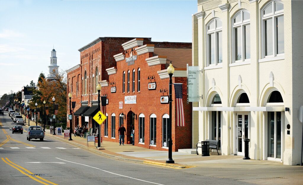 Downtown Apex NC