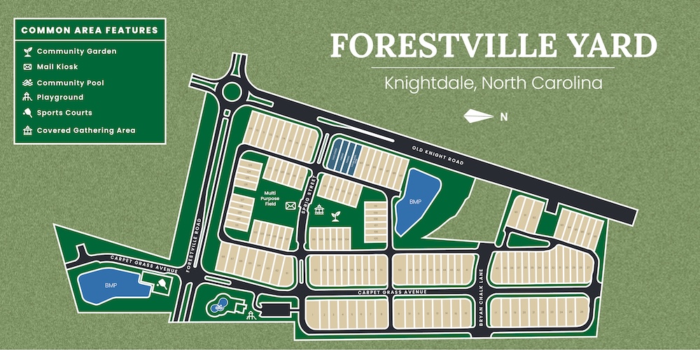 forestville yard map
