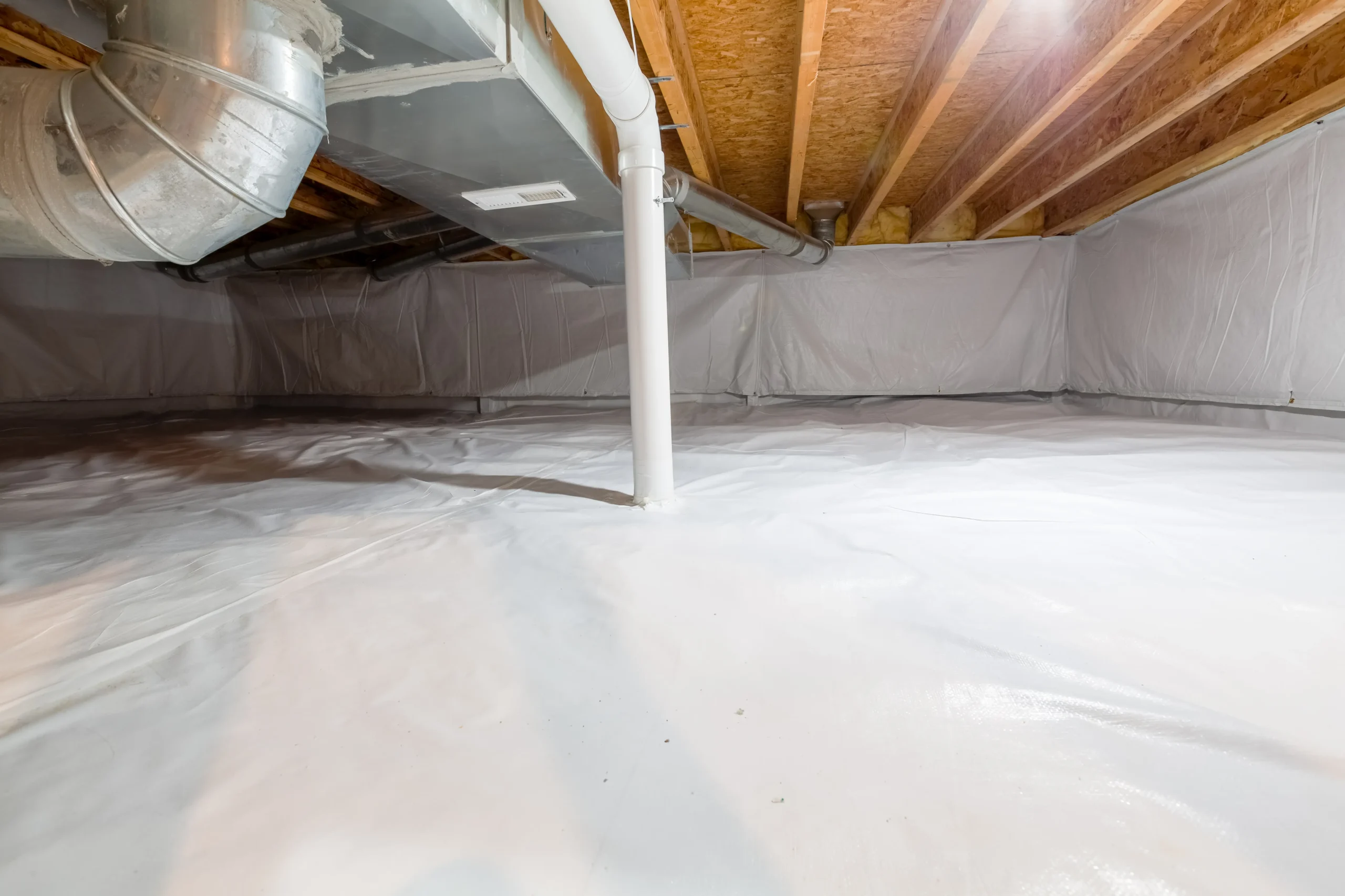 An encapsulated crawl space is necessary to prevent mold, which is one of the top 10 things that go wrong in new construction